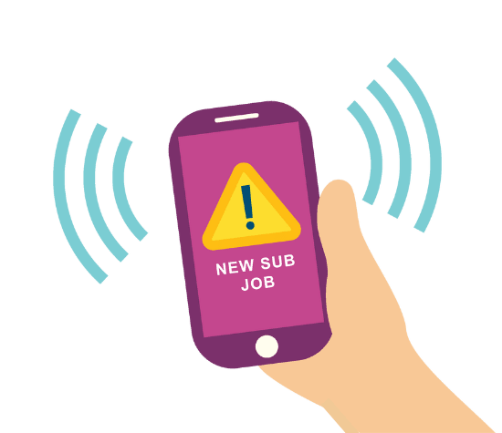 substitute agency software hero image